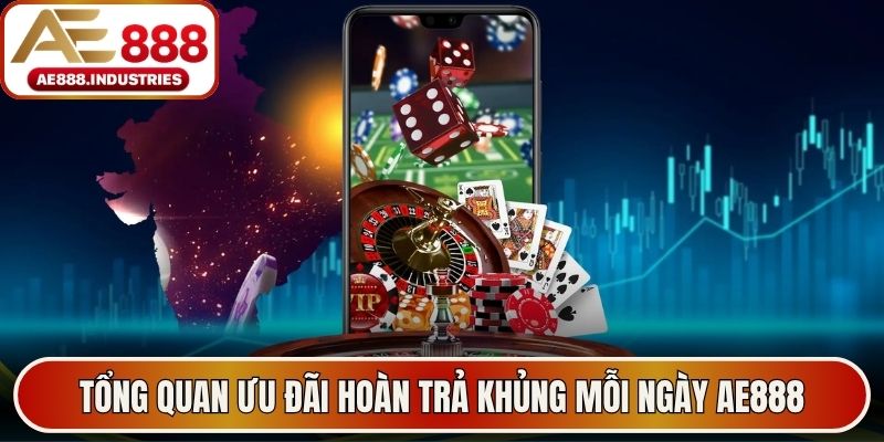Tổng quan ưu đãi hoàn trả khủng mỗi ngày AE888