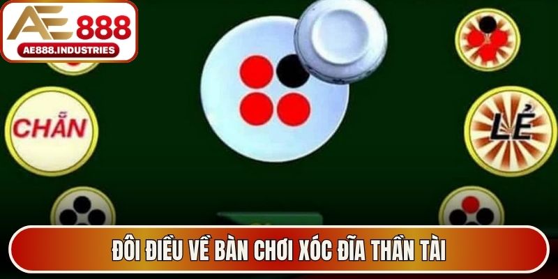 Đôi điều về bàn chơi xóc đĩa thần tài
